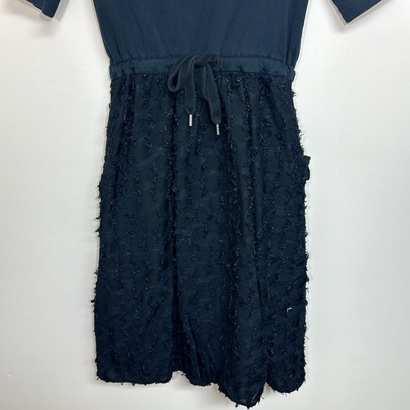 See By Chloe Textured Bottom‎ Shirt Dress Black XS - Picture 4 of 9